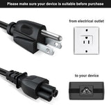 6ft AC Power Cord Compatible with Epson Expression XP-4205 Wireless AIO Printer
