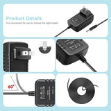 15V AC Adapter For YABER 2000A Peak 22000mAH 100W Portable Power Station