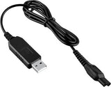15V USB Power Charger Cord for Philips Norelco Shaver 6900 Series 6000 S6810 82