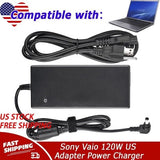 AC Adapter For Sony Vaio VGN-AW230J/H VGN-AW235J/B VGN-AW310J/H Charger 120W US