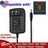 AC Adapter Charger For Zoom Bass Multi 506 506II 707II 708II Power Supply Cord