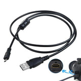 USB Data SYNC Cable Cord for FujiFilm Camera Finepix SL240 Z110 Z1000 EXR Z81 fd