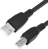 3ft USB 2.0 Cord A to B Male for HP Smart Tank 5101 All-in-One Printer PC