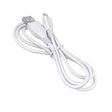 3.3ft White Micro USB Charger Data SYNC Cable Cord Compatible with Sony Alpha a6000 ILCE-6000 L 6000B Camera