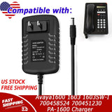 Adapter For Avaya1600 1603 1603SW-I 700458524 700451230 1616-I 1600PWRUS PA-1600