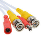 25ft Video Power BNC Cable Cord Lead Wires for Zosi CCTV DVR Security Cameras