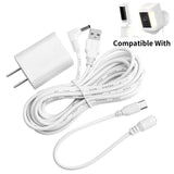 2 Pack Power Adapters for Ring Stick Up Cam Battery Plug-In 2nd 3rd Gen 13.1ft