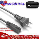 AC Power Cord Cable For HP Officejet 3830 4620 4630 4650 5212 All-in-One Printer