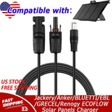 Adapter for Jackery/Anker/BLUETTI/EBL/GRECEL/Renogy ECOFLOW Solar Panels