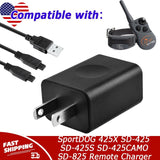 5V Charger for SportDOG 425X SD-425 SD-425S SD-425CAMO SD-825 SD-825X Remote