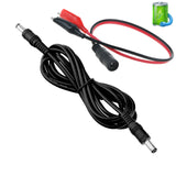 10FT Camera Power Cord Alligator Clips For Spypoint StealthCam Moultrie Muddy