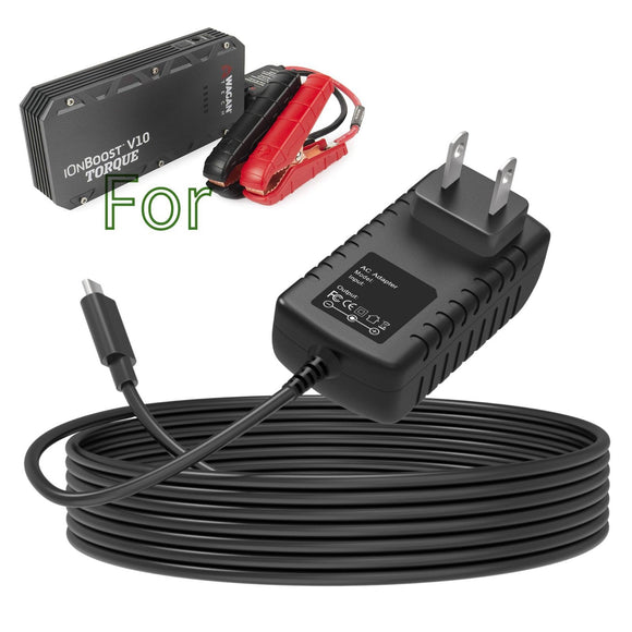 USB-C Adapter Charger for Wagan iOnBoost V10 TORQUE #7507 Car Battery Jump PSU