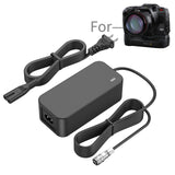 12V 3A Adapter for Blackmagic 4K 6K Pro G2 BMPCC 4K 6K Pro G2 BMCC 6K