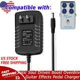 9V AC Adapter For Xotic Soul Driven Boost Overdrive Guitar Effects Pedal Power