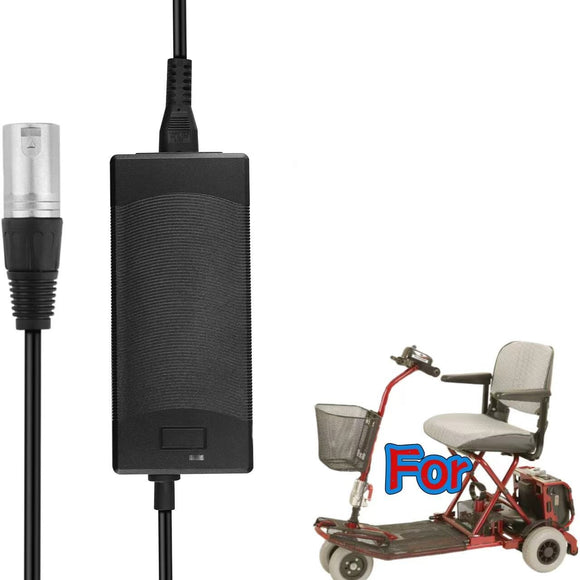 29V 5A AC Adapter For Rascal 355 Fold & Go mobility Power Wheelchair 24V 2A SLA