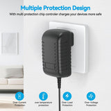 5V AC Adapter For MIYADIVA Makeup Mirror 8.8 Inches with Lights 20X Magnifying