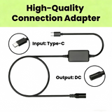 2-Pack USB-C 12V Step-Up Heated Hoodie Cable for Milwaukee M12 Metabo AEG Ridgid