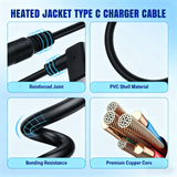 10,000mAh 7.4V/8.4V Heated Jacket Battery Pack for PD 9V 12V Step-Up Cable