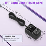 12.6V Charger for Lydsto P1-JZ-B Pro 11.1V Li-ion Battery 40W Pool Cleaner