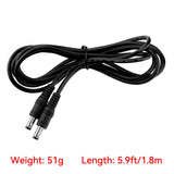 10FT Camera Power Cord Alligator Clips For Spypoint StealthCam Moultrie Muddy