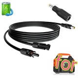 16.5Ft Solar Panel Cable Converter Extension For Bailibatt 300W POWER Generator
