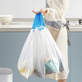 13 Gallon 1.6 Mil 60 Counts Strong Trash Bags, for Home Office Kitchen, White