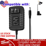 Adapter For Ottlite CS7QAK1W,CS7QI00Z,CS7QI00Z-SHPR,CSAQXGG5Z-CA LED Desk Lamp