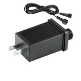 12V 1A Class 2 Power Supply with Extension Cord IP44 Raintight LED Transformer