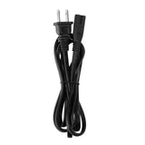 6FT Angled Non-Polarized Angle Power Cord (IEC320 C7 to Nema 1-15P), 1.8M