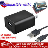 Charger for New Fire HD 8,8Plus,10,10Plus,Max 11 Tablet(2020-2023 Release)