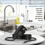 Power for Turbo Scrub 360 Scrubber Brush Spin RH030 TSDX-MO6 TS-MC63 SW059075A