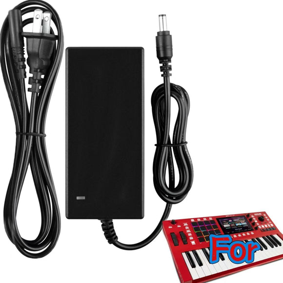 AC Adapter For Akai Professional MPC Key 37 Standalone MPC Production Keyboard
