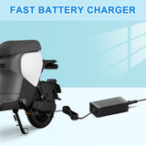 (54.6V 2A) 3-Prong Charger for Evercross H5, Vsett 8, 8+, 9+, JOYOR S5, G5, Y7-S