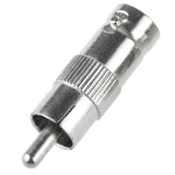 10 Pcs BNC Female to RCA Male Connector Coaxial Coax RG6 Adapter BNC to RCA