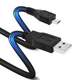 5ft Micro USB Charging Charger Power Cable for AKG N60NC Wireless Headphones