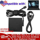 Charger For Asus ROG Ally X Z1 Ally Dock ROG Flow X13 Z13 ZenBook Duo Zephyrus