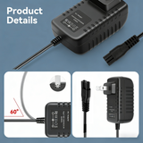 4.5V  Charger for BaByliss PRO Shaver FX870 FX788 FX787 FXSSM FX820 FX726 FX825