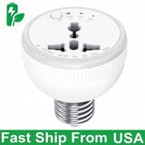 E26/E27 Light Socket Outlet Adapter with Timer Setting ,Light, Plug Outlet