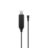 2 Pack 3.7V Battery USB Cable with SM-2P Plug Connector for Bunch O Bubbles