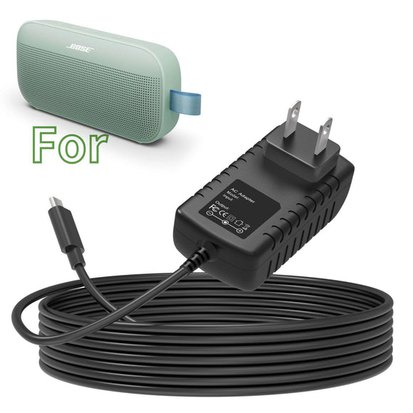 USB-C Charger for Bose SoundLink Flex Mini II SE Portable Speaker