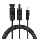 16.5Ft Solar to DC8mm Adapter Cable For BLUETTI EB3A EB70 EB70S AC180 AC60 B80