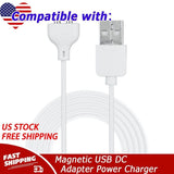 Magnetic USB DC Charger Cable Replacement Charging Cord-(10MM/0.39Inch)