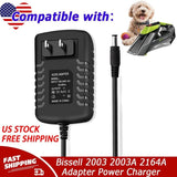 AC Adapter For Bissell 2003 2003A 2164A Pet Stain Eraser Power Battery Charger