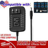 9V AC Adapter For SolidGoldFX COMMODORE OVERDRIVE Effects Pedal Power Supply PSU