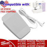 Foot Pedal for Brother Sewing Machine xr1300, xr1355, xr3140, xr3240, xr3340