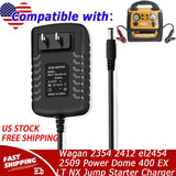 AC Adapter For Wagan 2354 2412 el2454 2509 Power Dome 400 EX LT NX Jump Starter