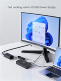 Power Supply Charger for Dell Docking Station D3100 Displaylink 4k PSU