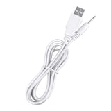 3ft White USB Cord For Rechargeable Adult Toys Vibrators Universal Charger