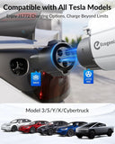 Adapter For Tesla  Fit J1772 Stations,Tesla Model 3, Y, X, S Max 80A 250V
