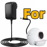 Adapter for YSSAIL Extra Self-Cleaning Cat Litter Box Power Supply Home Charger